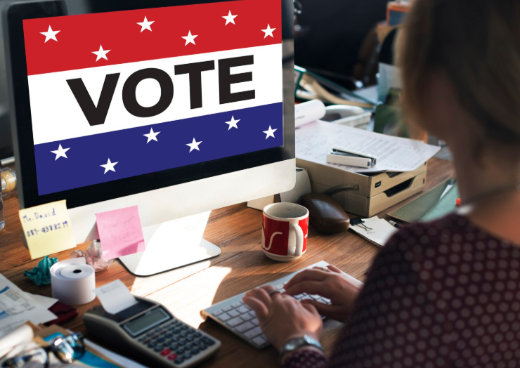 Election search trends reflected in voters checking information online during election cycles.